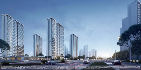 卓越核心区G12地块住宅案名定为“晴翠府”